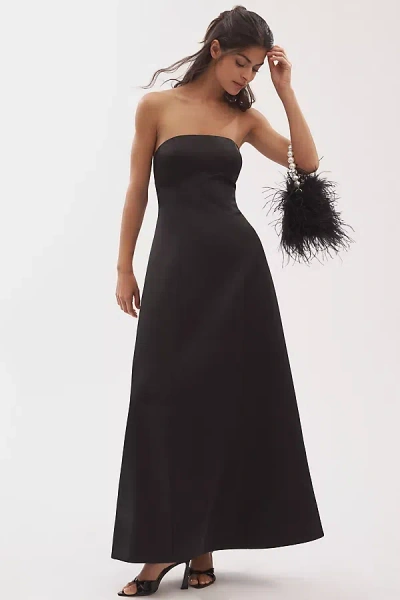 MARE MARE PIPER STRAPLESS FIT & FLARE MAXI DRESS