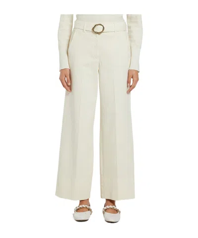 MARELLA BELT LOOPS SLACKS