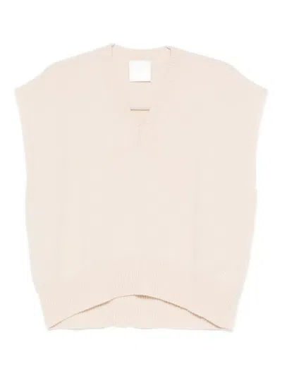 MARELLA V-NECK SLEEVELESS VEST