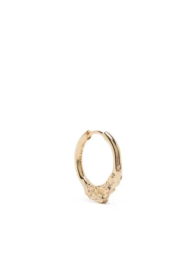 MARIA BLACK MIRO 12 TEXTURED HUGGIE EARRING