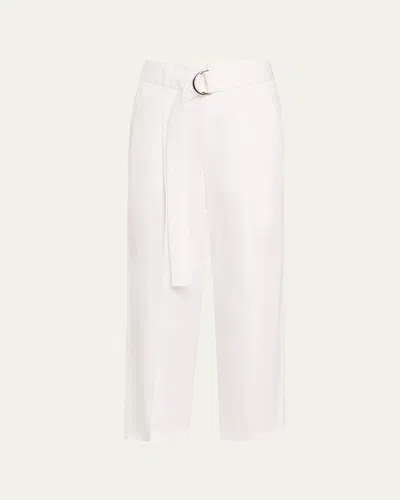 MARIA MCMANUS BELTED WIDE LEG CROPPED PANTS