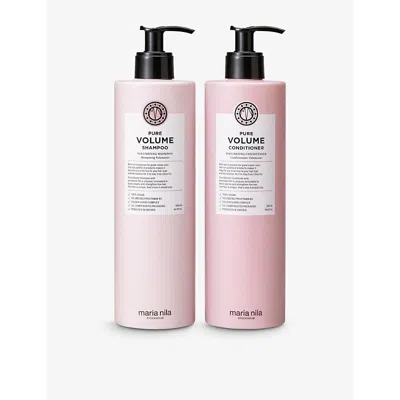 MARIA NILA DUO BUNDLE PURE VOLUME SHAMPOO AND CONDITIONER 2 X 500ML