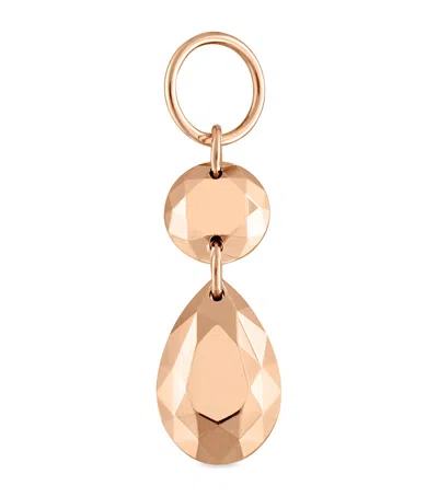 MARIA TASH DOUBLE FACETED GOLD CHARM