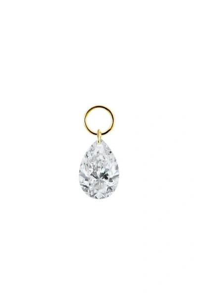MARIA TASH MARIA TASH PEAR DIAMOND FLOATING CHARM