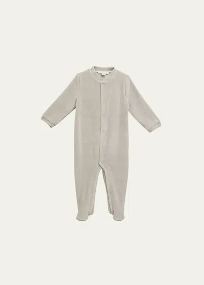 MARIE CHANTAL GIRL'S VELOUR GOLDEN ANGEL WING FOOTIE PAJAMAS