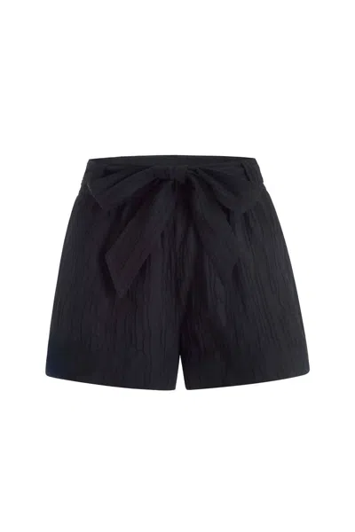 MARIE OLIVER CORI SHORTS IN BLACK
