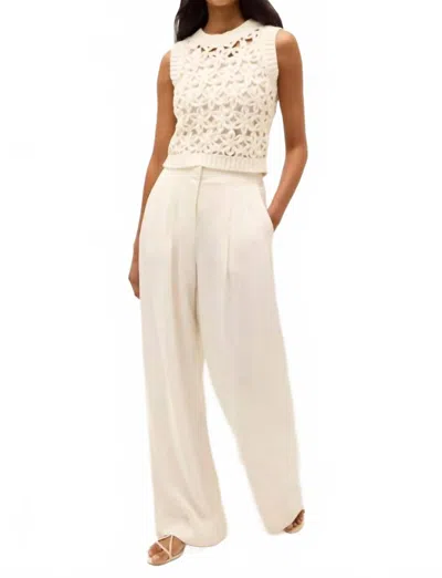 MARIE OLIVER MACBEE PANTS IN ECRU