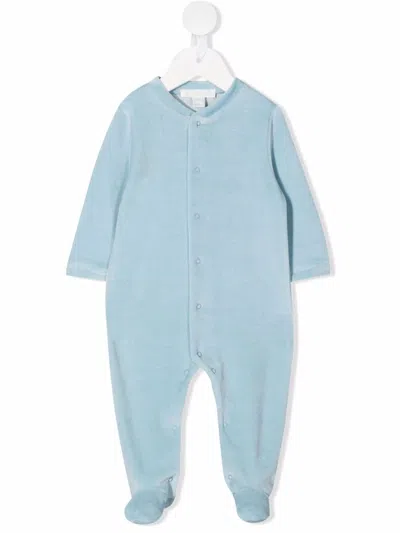 MARIE-CHANTAL ANGEL WING APPLIQUÉ VELOUR BABYGROW
