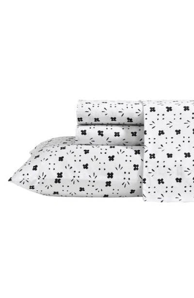 MARIMEKKO MARIMEKKO KUKKAKETO COTTON PERCALE FULL SHEET SET