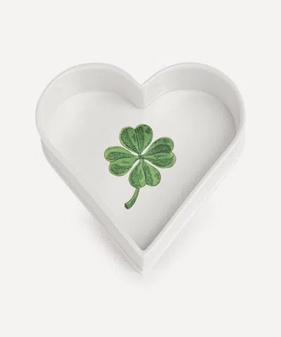 MARIN MONTAGUT MARIN MONTAGUT FOUR LEAF CLOVER RAISED HEART TRAY