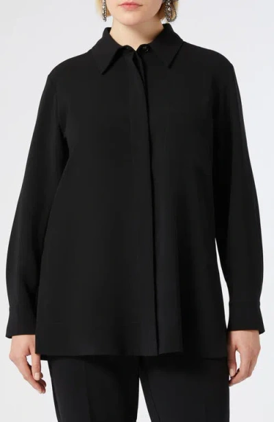 MARINA RINALDI MARINA RINALDI CADY BUTTON-UP SHIRT
