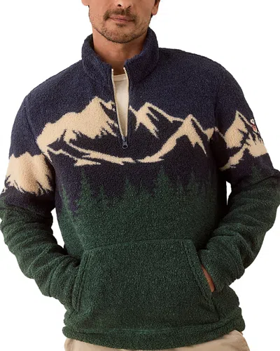 MARINE LAYER ALPINE QUARTER ZIP SWEATER