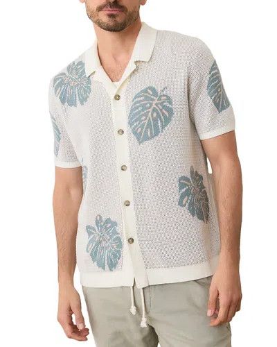 MARINE LAYER ASHER KNIT CAMP SHIRT