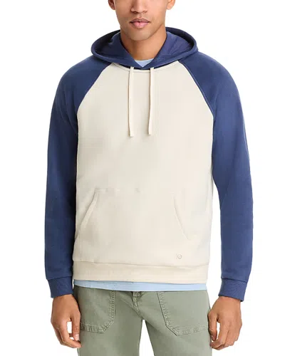 MARINE LAYER CLOUD 9 COLOR BLOCK FLEECE HOODIE