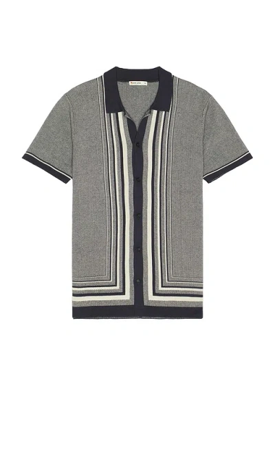 MARINE LAYER ETHAN SWEATER BUTTON DOWN SHIRT