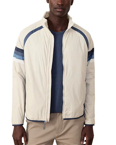 MARINE LAYER LIGHTWEIGHT VARSITY PUFFER JACKET
