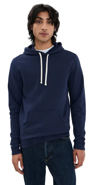 MARINE LAYER SUNSET PULLOVER HOODIE TRUE NAVY