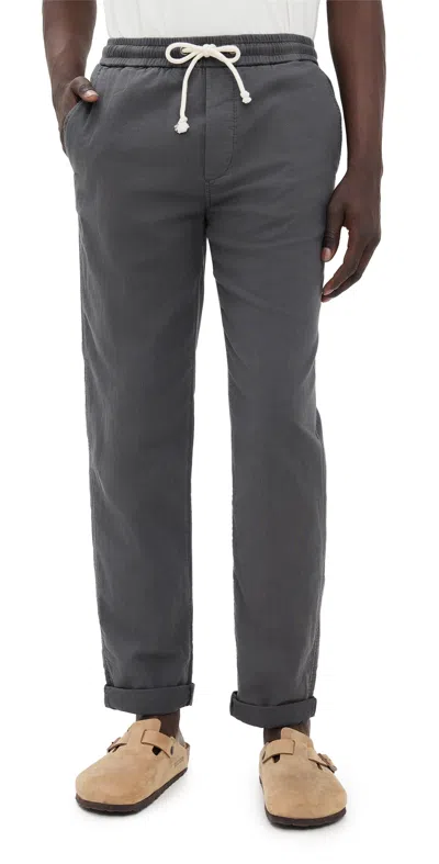 MARINE LAYER SATURDAY STRETCH BEACH PANTS FADED BLACK