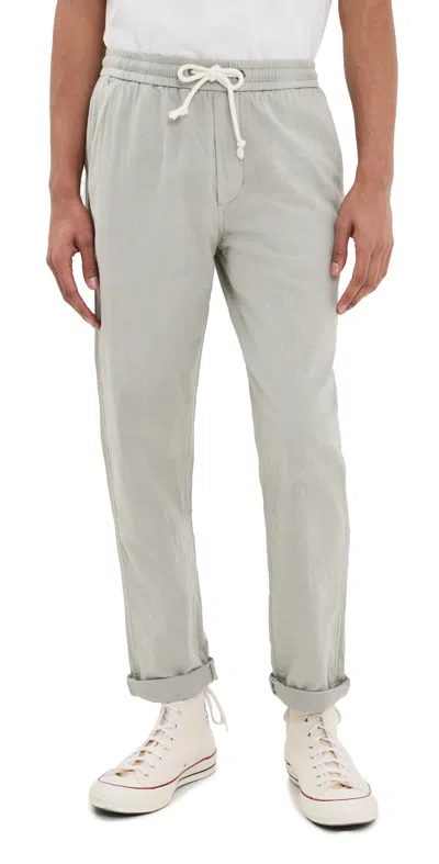 MARINE LAYER SATURDAY STRETCH BEACH PANTS FADED VETIVER