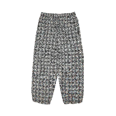 MARINE SERRE MARINE SERRE UNISEX MOON DIAMANT TRACK PANTS 'BLACK'