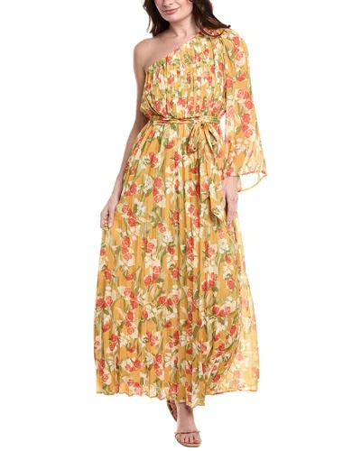 MARION MARION ONE-SHOULDER MAXI DRESS