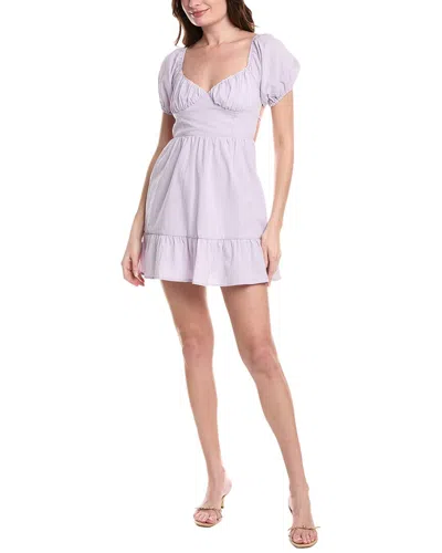 MARION SEERSUCKER MINI DRESS