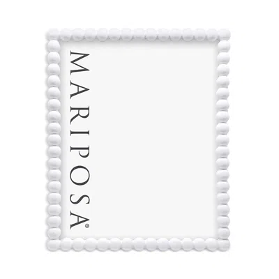 MARIPOSA BAUBLES WHITE FRAME, 8 X 10