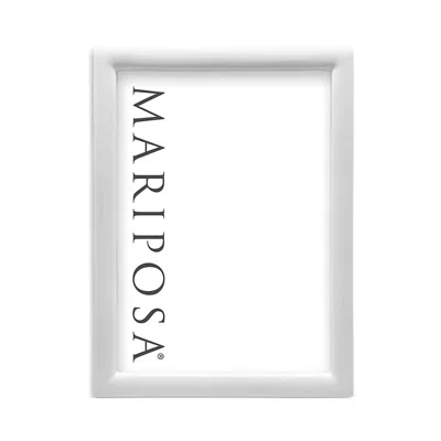 MARIPOSA MAIN LINE WHITE FRAME, 5 X 7
