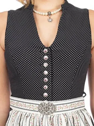 MARJO MARJO MIDI DIRNDL 2TLG. 65 CM KASANDRA SCHWARZ