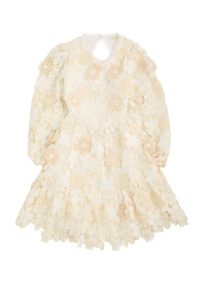 MARLO MARLO KIDS AMARA GUIPURE LACE DRESS