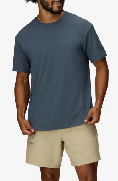 MARMOT MARMOT AIREXCHANGE SOLARSHIELD UPF CREWNECK T-SHIRT