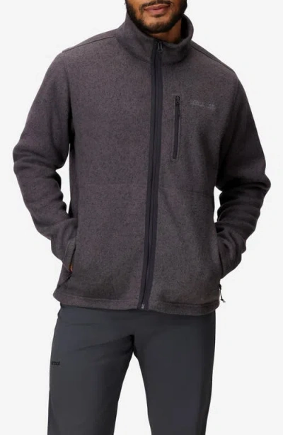 MARMOT MARMOT DROP LINE HEATHERED FLEECE JACKET