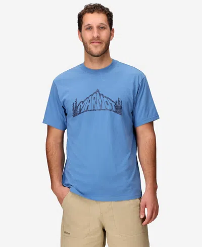 MARMOT MEN'S PEAKS AND TREES SHORT SLEEVE T-SHIRT