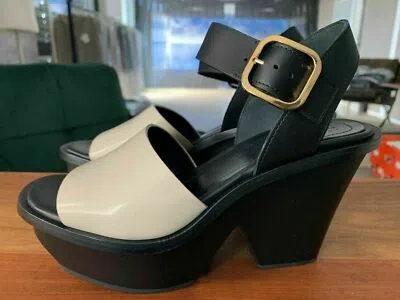 MARNI MARNI ANATOMIC WEDGE SANDALS PLATFORM SANDALEN KEILABSATZ SCHUHE PUMPS SHOES 41