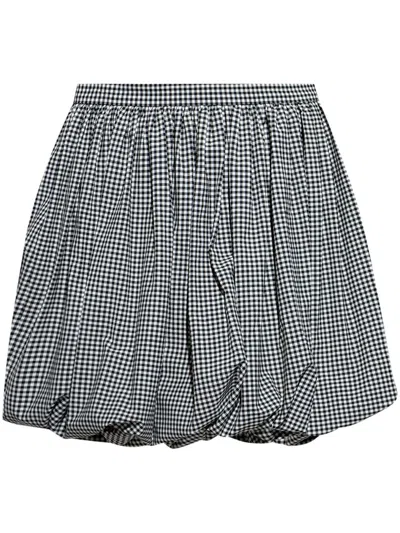 MARNI CHECKED MINI SKIRT