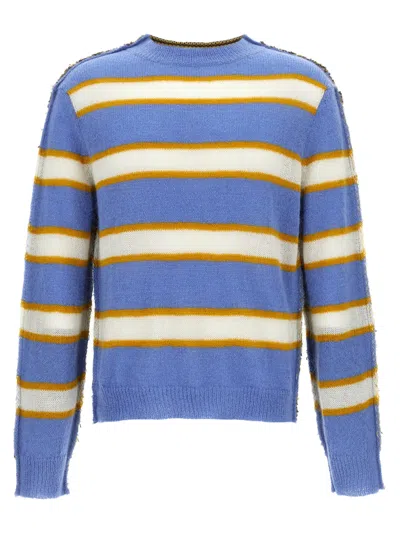 MARNI CONTRAST BACK SWEATER SWEATERS AND CARDIGANS MULTICOLOR