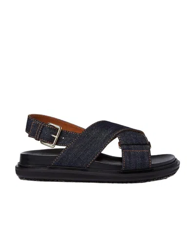 MARNI MARNI FUSSBETT BUCKLE-FASTENED SANDALS