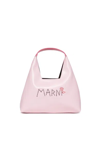 MARNI BORSA DIAMOND CON LOGO MARNI FLOWER