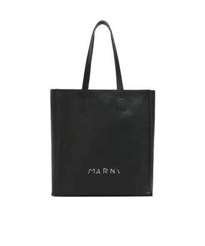 MARNI MARNI LOGO DETAILED HANDBAG