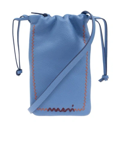 MARNI MARNI DRAWSTRING PHONE BAG