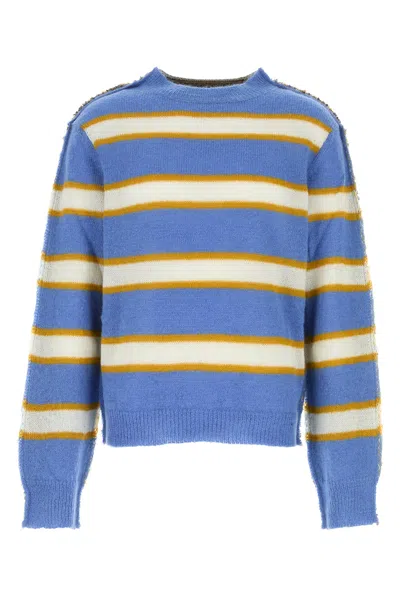 MARNI MARNI EMBROIDERED MOHAIR BLEND SWEATER