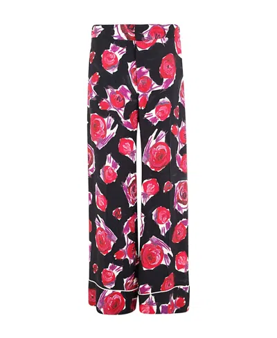 MARNI MARNI FLORAL PRINTED WIDE-LEG TROUSERS