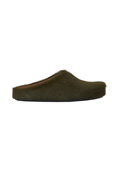 MARNI MARNI FUSSBETT SABOT DEEP SAGE