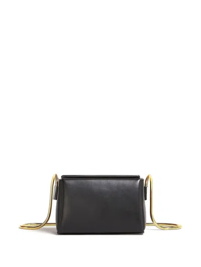 MARNI LEATHER SHOULDER BAG