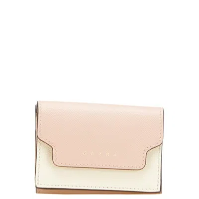 MARNI LEATHER WALLET (TRI-FOLD) (PRE-OWNED)