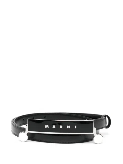 MARNI LOGO BELT