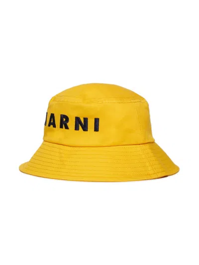 MARNI LOGO BUCKET HAT