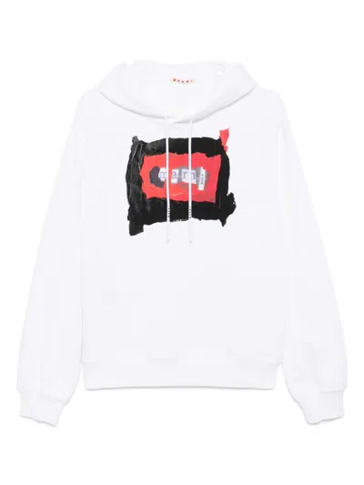 MARNI LOGO HOODIE