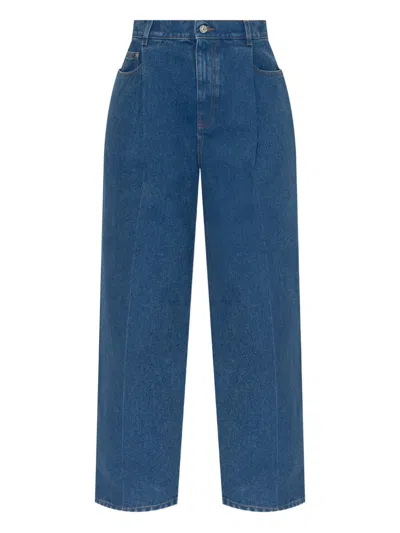 MARNI LOGO-PATCH JEANS