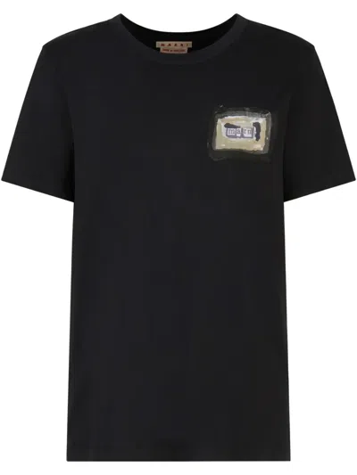 MARNI LOGO-PRINT T-SHIRT